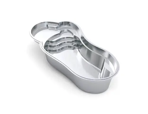 The Eclipse™ Fiberglass Pool 3D image